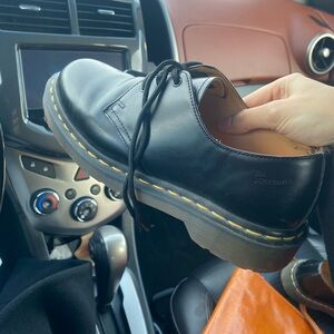 Dr. Martens Black Leather Oxfords